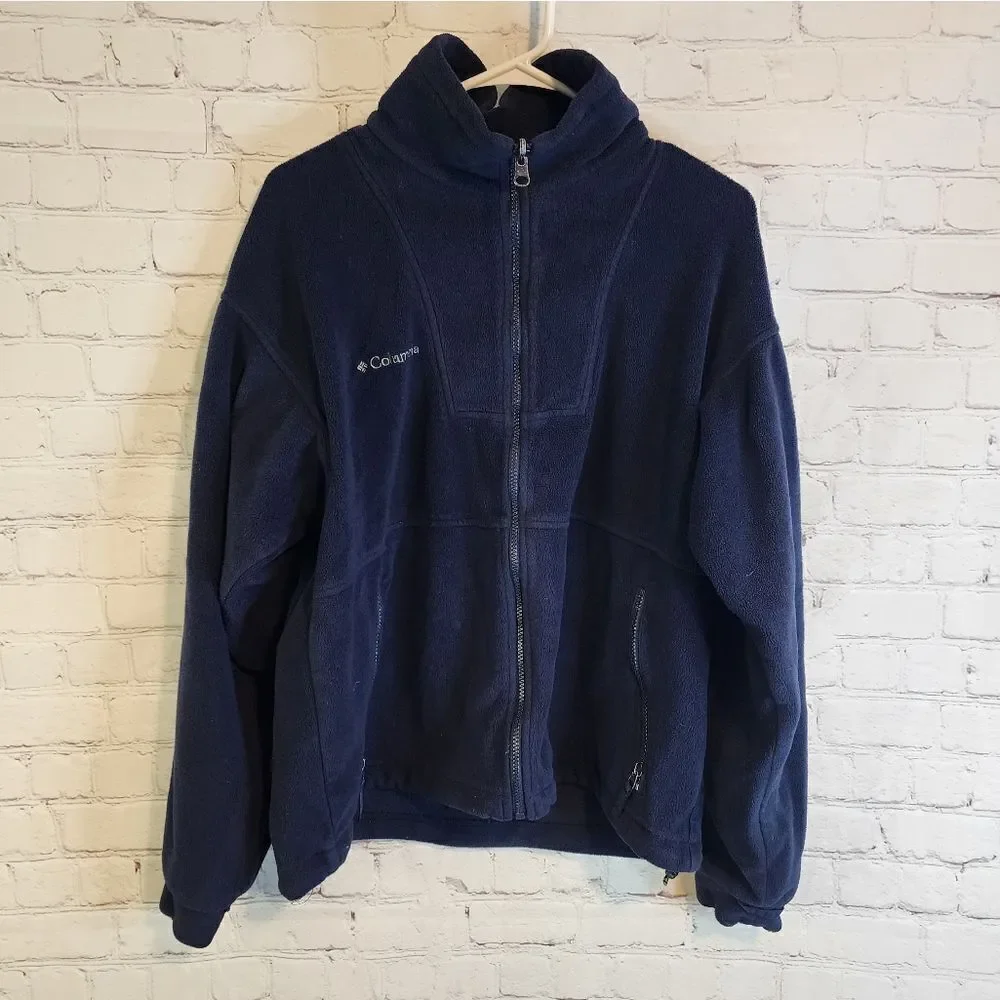 Men's Columbia full zip sweater, size Medium